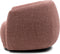 Rivièra Maison Draaibare fauteuil Leonardo, Koraalroze