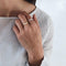 Esprit ESRG005315 - Ring - Zirkonia - Zilver