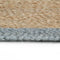 vidaXL - Vloerkleed - handgemaakt - met - olijfgroene - rand - 90 - cm - jute