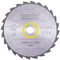 Metabo 628025000 - Cirkelzaagblad HW/CT 254 x 30 x 2,4/1,6 - 24 tanden (1 stuk)