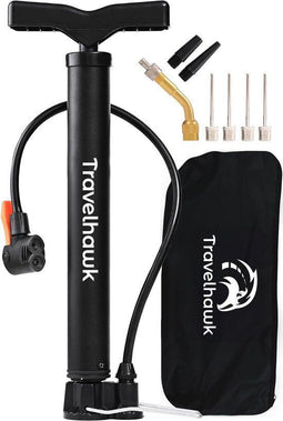 Travelhawk Mini Fietspomp - Handpomp - Dubbele Ventielkop - Snel en Efficiënt
