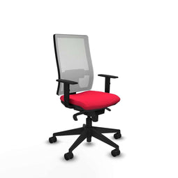 Bureaustoel Piqueras y Crespo 1D066N0 Rood