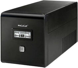 Phasak PH 9410 - Ononderbreekbaar Stroomvoorzieningssysteem Interactief SAI - 1000 VA - Zwart