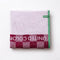 Strandhanddoek Benetton Squares Roze (70 x 140 cm)