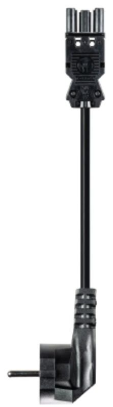 Wieland Electric 92.232.6007.1 - Kabel - Geaarde stekkers (F type) - Zwart