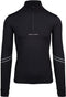 Gorilla Wear Noxen Long Sleeve Shirt - Slim Fit - Reflecterende Details - Zwart - 3XL