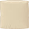 vidaXL - Ligbedkussen - voor - Zetel - Beige - 80x80x12 - cm - Oxford - Stof