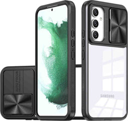 imoshion Hoesje Geschikt voor Samsung Galaxy S23 FE Hoesje - imoshion Camslider Backcover - Zwart