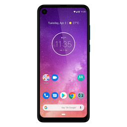 Motorola One Vision - Blauw - 128 GB - Dubbele fysieke simkaart
