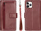 iMoshion Hoesje Geschikt voor iPhone 11 Pro Hoesje Met Pasjeshouder - iMoshion Uitneembare 2-in-1 Bookcase met rits - Rood