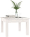 vidaXL - Salontafel - 45x45x30 - cm - massief - grenenhout - wit