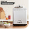 Magimix Gelato Expert - IJsmachine - Zelf vriezende - 3 programma's - Zilver