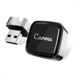 CarMe Ultra Mini - 2-in-1 CarPlay Dongle - Draadloos CarPlay & Android Auto - Zwart