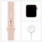 Apple Watch SE (40mm) - Smartwatch - Valdetectie en Slaap-app - Goud Roze
