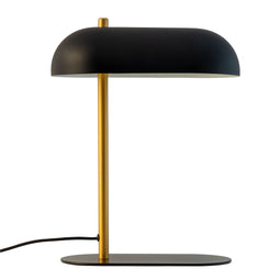 ARCH - Tafellamp - Mat zwart en messing