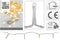 Merkloos - LED-verlichting - 180 LED - 13,5 meter - Warm wit