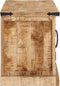 vidaXL - Tv-meubel - 110x35x45 - cm - massief - ruw - mangohout