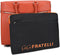 Gigi Fratelli Dames Leren Laptop Trolley 15.6 inch Romance Business ROM8015 Oranje