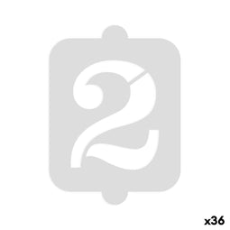 Taartsjabloon Algon Cijfer 2 (36 Stuks)