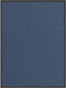 vidaXL - Deurmat - 90x120 - cm - blauw