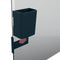 Sigel pennenbak - voor glasmagneetbord van 3 tot 5mm - 75x94x51mm S - antraciet - SI-GL801