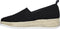 Skechers BOBS Highlights 2.0 - Homestreets Dames Espadrilles - Sleehak - Black - Maat 40