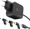 j5create JUP1565DCE3A-EN - USB-C Oplader - 67W met 3 afneembare DC-connectoren - Zwart