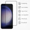 Accezz Triple Strong Full Cover Glass Screenprotector - Ultra sterk - Samsung Galaxy S22/S23 - Zwarte randen