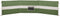 vidaXL - Windscherm - camping - waterdicht - 490x123 - cm - groen