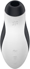 Satisfyer - Orca - Air Pulse Stimulator and Vibrator - Black/White