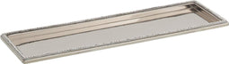 J-Line Juweel Nickel plateau - dienblad - metaal - zilver - small - woonaccessoires
