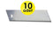 Stanley 0-11-301 - Afbreekmesjes - 18 mm - 10 stuks