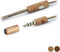 Energy Sistem Eco Cherry Wood - In-ear Oordopjes - Duurzaam Hout en Hennep - Bruin