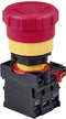 TRU COMPONENTS TC-10091068 ONPOW26-11TSA/R/12V Noodstopschakelaar 250 V 5 A Rood IP40 1 stuk(s)
