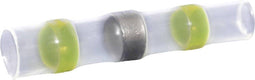 Quadrios 22C464 Stootverbinder Met krimpkous 4.0 mm² 6.0 mm² Volledig geïsoleerd Geel 1 set(s)