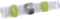 Quadrios 22C464 Stootverbinder Met krimpkous 4.0 mm² 6.0 mm² Volledig geïsoleerd Geel 1 set(s)