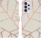 iMoshion Hoesje Geschikt voor Samsung Galaxy A33 Hoesje Met Pasjeshouder - iMoshion Design Softcase Bookcase - Wit / White Graphic