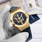 Maserati Potenza - Herenhorloge - R8851108035 - Goud - Blauw - Lederen horlogeband - 42 MM