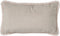 Dutch Decor ZAYA - Kussenhoes 30x50 cm - bontlook - effen kleur - Pumice Stone - beige - met rits - zonder binnenkussen