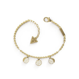 Guess Dames Armband van edelstaal Crystal One Size Goud 32019657