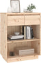 vidaXL - Wandkast - 60x34x75 - cm - massief - grenenhout