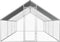 vidaXL - Kippenhok - 2,75x8x1,92 - m - gegalvaniseerd - staal