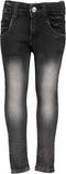 Blue Seven - jongensbroek - denim met stretch - zwart