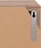 vidaXL - Tv-meubel - 88,5x27,5x30,5 - cm - bewerkt - hout - grijs - sonoma - eiken