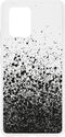 Hoesje Siliconen Geschikt voor Samsung Galaxy S10 Lite - Design Backcover siliconen - Meerkleurig / Splatter Black