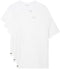 Lacoste Lounge Shirts Heren - T-shirts Regular-Fit - Set van 3 - Wit (3-pack)