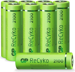 AA Mignon batterij GP NiMH 2100 mAh ReCyko 1.2V 8 stuks
