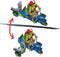 Teenage Mutant Ninja Turtles - Turtle Cycle W/Sidecar & Figure