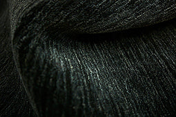 MOMO Rugs Panorama Uni Black Vloerkleed - 60x90 - Rechthoek - Laagpolig Tapijt - Industrieel - Zwart