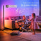 tectake® Slimme LED Vloerlamp Spectra - Staande Lamp - 16 miljoen kleuren - 200 lichteffecten - Dimbaar - 145 cm - Bediening via app en afstandsbediening